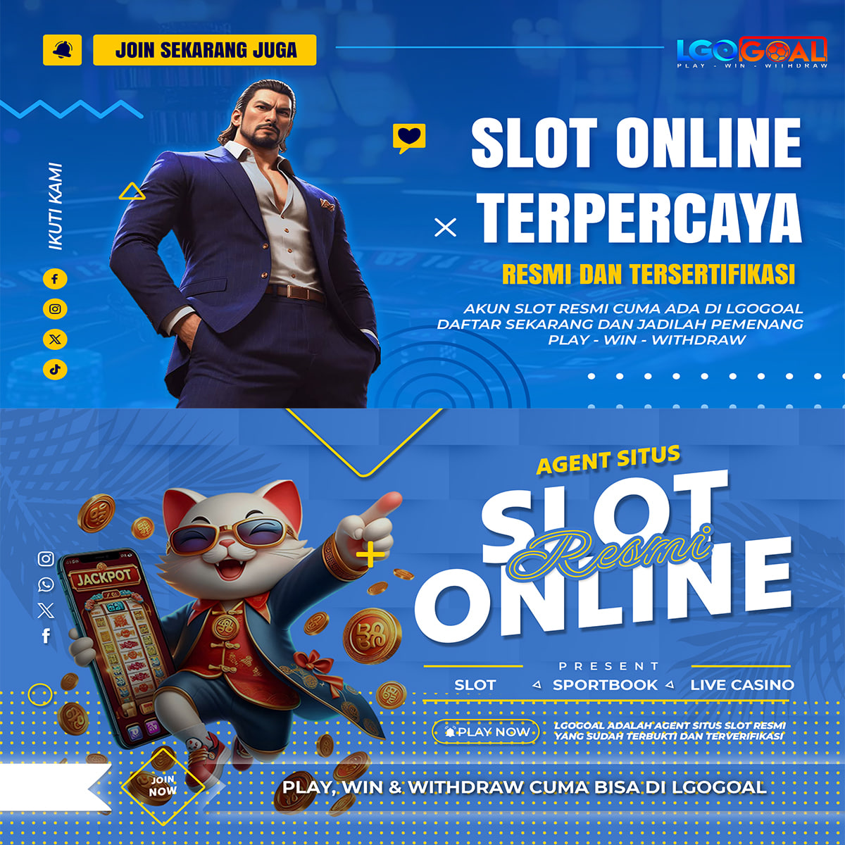 LGOGOAL - Pilihan WAP Situs Resmi Teratas Untuk Permainan Online